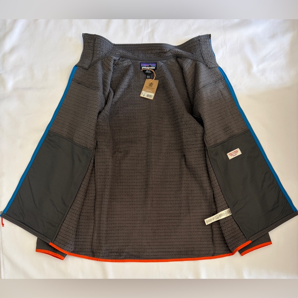 Patagonia R2 TechFace Jacket Men's Size XXL FORGE GREY FA25 - Picture 7 of 14